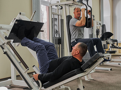 Кисловодский военный санаторий, г. Кисловодск. Тренажерный зал